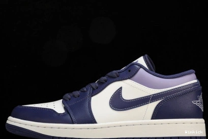 “Covered Jordan Tones” Low 1 Purple 553558-515 0731